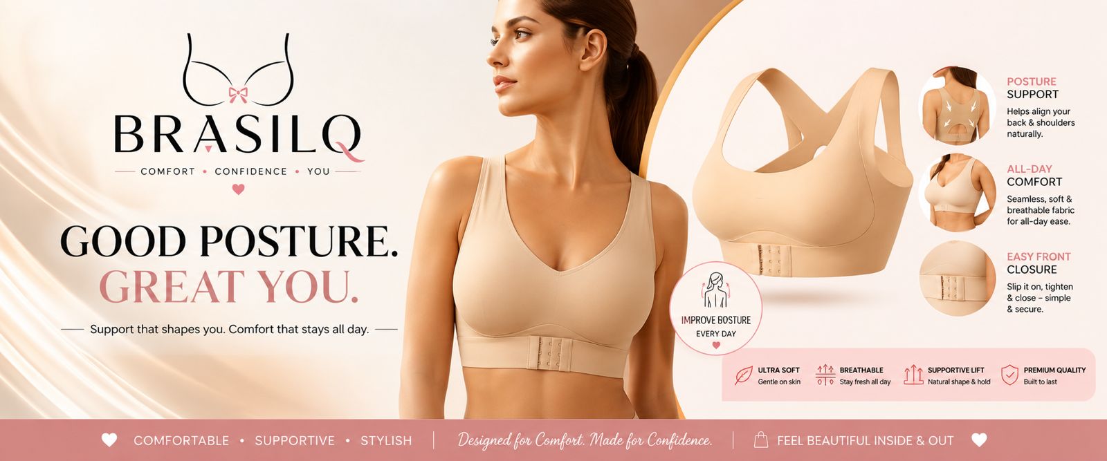 TureForm Posture Bra